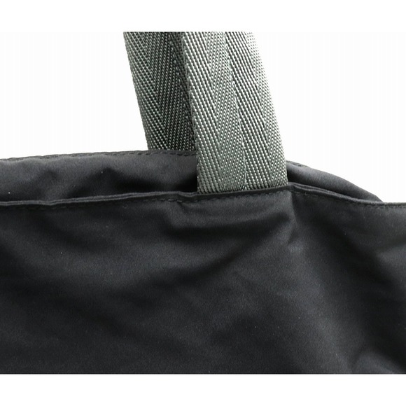 Prada Black Bag Sports Nylon Gray Tote - Picture 7 of 9